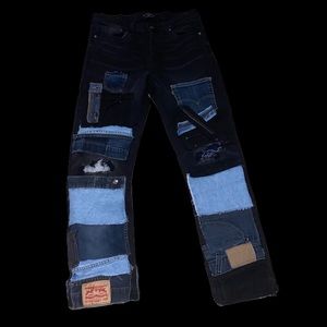 Patchwork jeans
